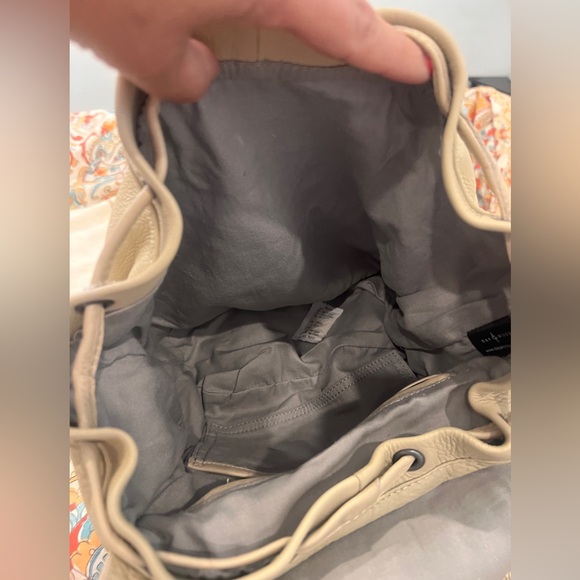 DAY & MOOD | LEATHER BACKPACK FRINGE BACKPACK - Picture 7 of 8